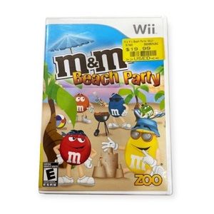 Nintendo WII M&M beach party zoo